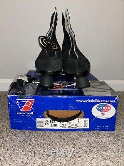 $315 RETAIL Riedell Quad Roller Skates 135 Zone SIZE 7