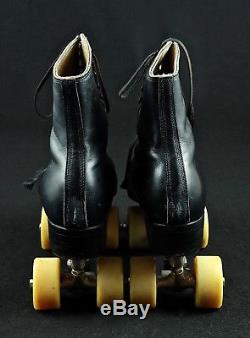 37yr Old Vintage Riedell Red Wing Roller Skates Webber Wheels Case Ladies Sz 10