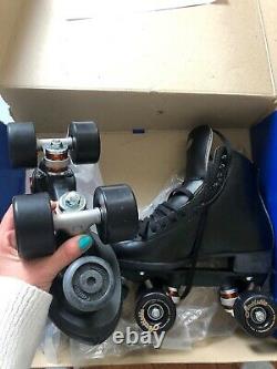 $90 off! Brand New black Riedell Uptown roller skates size 5 (6 in shoe size)