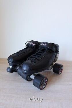A+ Riedell R3 Cayman ROLLER DERBY Rink Speed Skates Mens 8 Womens 9