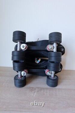 A+ Riedell R3 Cayman ROLLER DERBY Rink Speed Skates Mens 9 Womens 10