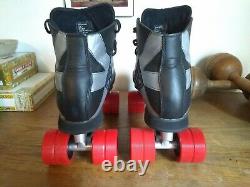 Antik Spyder by Riedell Roller Skates Size 11 Bont Tracer Plates Leather Derby