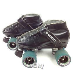 Black RS1000 Size M 4 Riedell Speed Skates Hyper Witch Doctor Nova Sure Grip