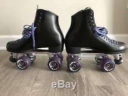 Black Riedell 120 Roller Skates