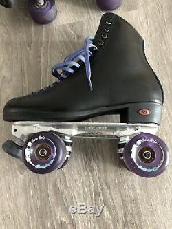 Black Riedell 120 Roller Skates