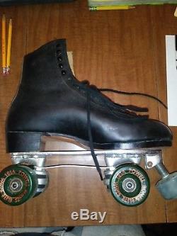 Black riedell roller skates size 12