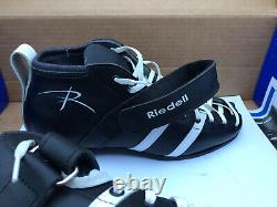 Brand New In Box Riedell 265 Quad Speed Roller Skate Boots Size 4.5 B/AA BLACK