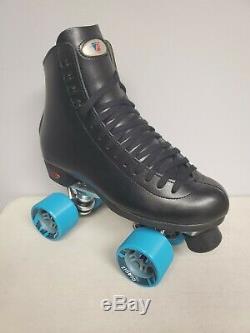 Brand New Riedell 120 Leather Boot Roller Skates Mens Size 12.5