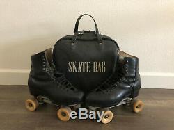 Douglas Synder Custom Built Rollerskates Riedell Boots SIZE 11 LOWEST I CAN GO