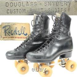 Douglass Snyder Roller Skates VINTAGE CUSTOM BUILT Riedell MENS SIZE 7 RED WING