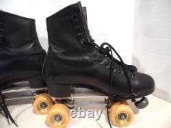 Douglass Snyder Super Deluxe Roller Skates Riedell Red Wing Boot Size 9 Mens