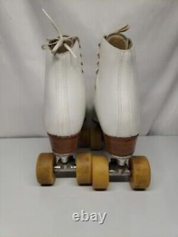 Douglass Snyder Super Deluxe Roller Skates Riedell Red Wing Boot Size M 9 RH