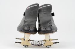 MINT 7.5 Riedell 595 Boots Vintage Laser Plates Roller Skates Jam Derby Speed