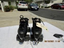 Men's Riedell R3 Cayman Speed Roller Skates Quad Size 7 Excellent Condition