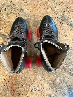 Men's Vintage Riedel Roller Skates Sure Grip Plates Kryptonic Wheels Size 12