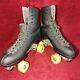 Mens Riedell Roller Skates Size 11 Made In USA Sure Grip Competitor 7L Pre-owned