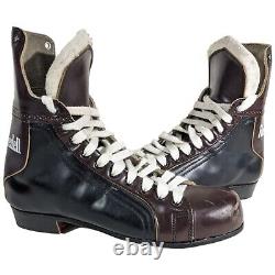 Mens Riedell Roller Skates Sz 8 Classic Derby Hockey Vintage (No Plate/Wheels)
