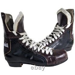 Mens Riedell Roller Skates Sz 8 Classic Derby Hockey Vintage (No Plate/Wheels)
