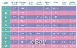 Moxi Beach Bunny Skates Peach Blanket Size 5 (5.5-6)