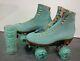 Moxi Lolly Indoor Outdoor Quad Roller Skates Teal Size 4