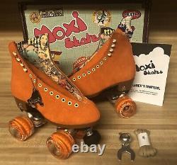 Moxi Lolly Roller Skates Clementine Size 4! Brand New (fits women's 5 5.5)