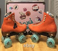 Moxi Lolly Roller Skates Clementine Size 6! Brand New Quick Shipping