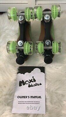 Moxi Lolly Roller Skates Honeydew Size 5! Brand New! (Fits Size 6, 6.5 & 7)