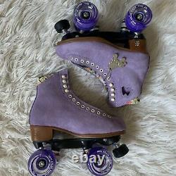 Moxi Lolly Roller Skates Lilac Size 6! (fits womens 7 & 7.5)