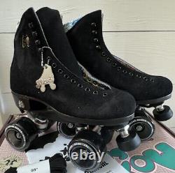 Moxi Lolly Roller Skates, Men's Sz 7 (Women's 8-8.5), ALL Black. NWT