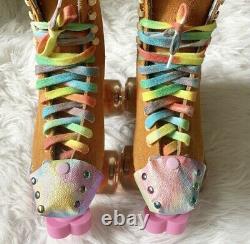 Moxi Lolly Roller Skates OG CLEMENTINE Size 6! (fits womens 7 & 7.5)