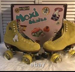 Moxi Lolly Roller Skates Pineapple Size 7 (fits Womens 8 & 8.5) Brand New
