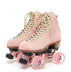 Moxi Lolly Roller Skates Pink Strawberry Size 9 Boot