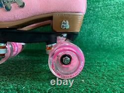 Moxi Lolly Roller Skates Strawberry Pink Brand New Size 7 (Fits Women 8-8.5)