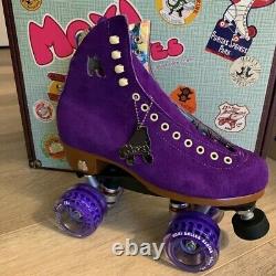 Moxi Lolly Roller Skates TAFFY Purple Size 7 Brand New with Skate Tool