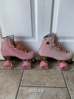 Moxi Lolly Strawberry Size 7 Riedell (womens 8 -8.5) Roller Skates EUC
