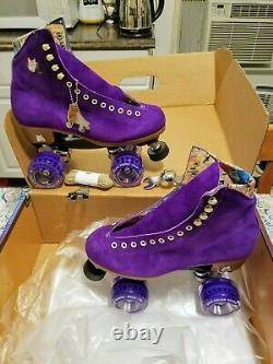 Moxi Lolly Taffy Roller Skates Size 6 (w7-8.5) (Not Impala Riedell Sure-Grip)