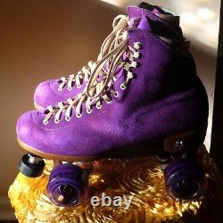 Moxi Lolly in Taffy Roller Skates (size 10) (Moxi Pads Included!)