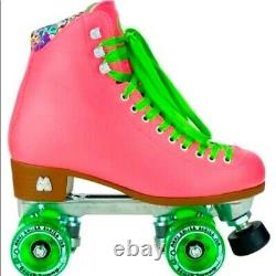 Moxi Quad Roller Skates Outdoor NEW Watermelon Size 10 Rollerskates SHIPS FREE
