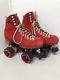 Moxi Roller Skates- Poppy Red Lolly Size 6 Medium Width Worn ONCE