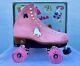 Moxie Lolly Suede Stawberry Pink Size 5, Women's 6 6 1/2 Roller Skates New