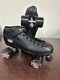 NEW Riedell R3 Black Quad Roller Derby Speed Skates Size 13 Free shipping
