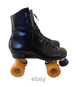 NEW Vintage Riedell Leather Red Wing Roller Skates Super X 6L Plates Size 8