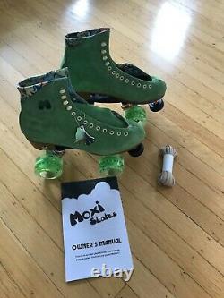 NIB Moxi LOLLY Honeydew 7 Green Roller Riedell Skates W 8.5 / 8