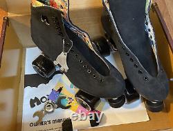 New Black Moxi Lolly Roller Skates, Unisex Size 8, W's 9-9.5, Euro. 39-40