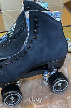 New Black Moxi Lolly Roller Skates, Unisex Size 8, W's 9-9.5, Euro. 39-40