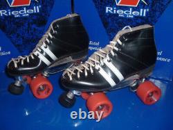 New Old Stock Riedell 265 Sz 5 Men's Mediums, Cyclone Plates 7mm Axles