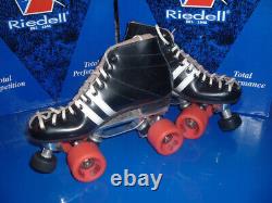 New Old Stock Riedell 265 Sz 5 Men's Mediums, Cyclone Plates 7mm Axles