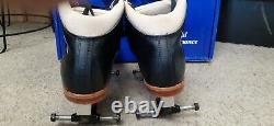New! Premium Riedell 965 Roller Skates Mens 5 D/B with PowerDyne Neo Reactor Plate