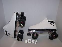 New Riedell 122 Custom Leather Roller Skates Mens Size 12