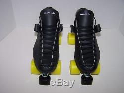 New Riedell 125 Custom Leather Roller Skates Mens Size 9.5